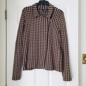 Chaps Houndstooth Sweater